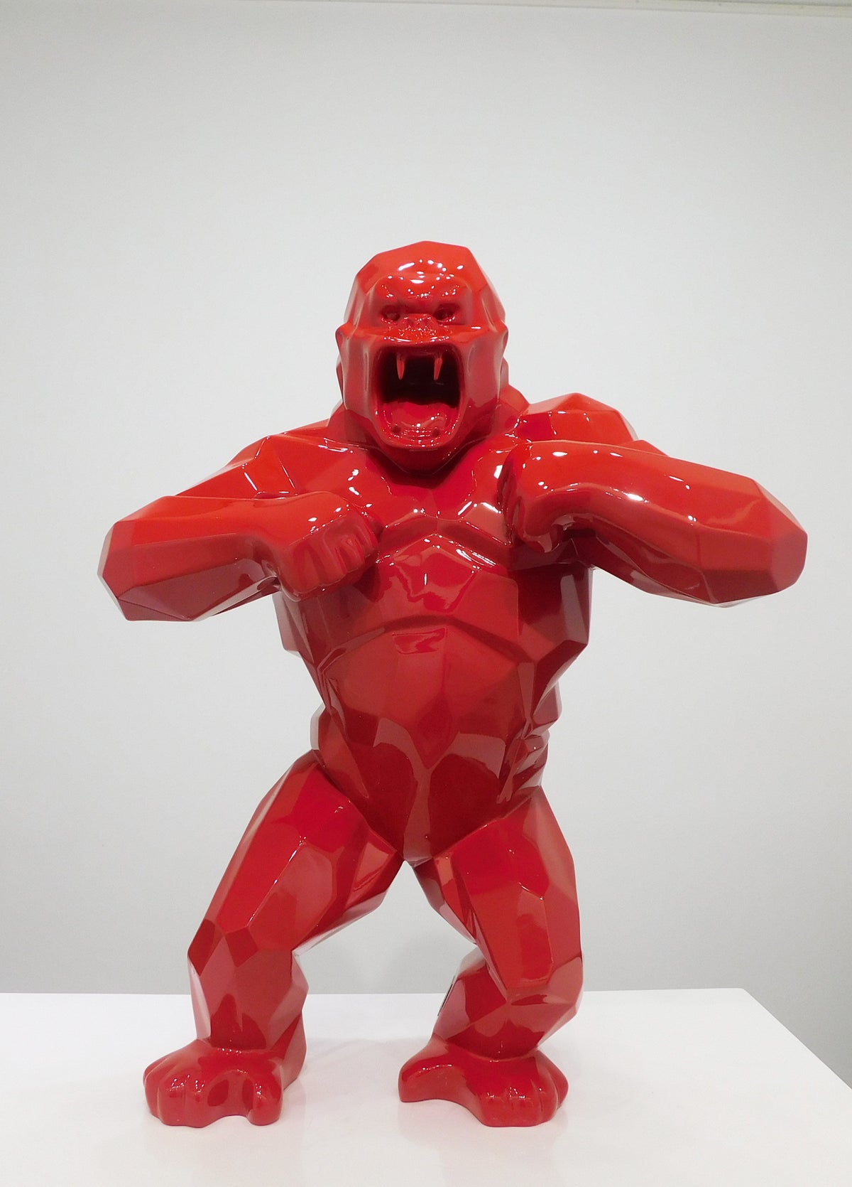 Orlinski Red Resin Wild Kong