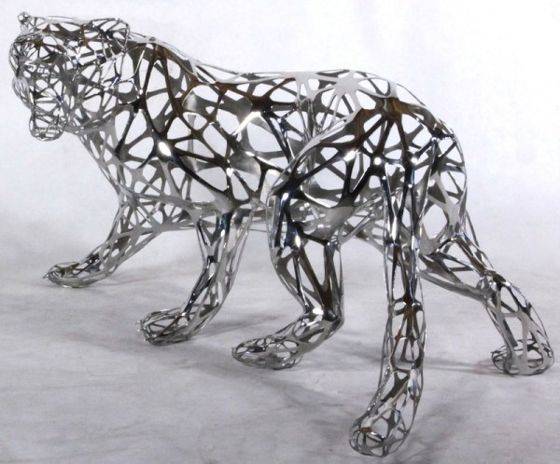 Stainless Steel Lace Tiger