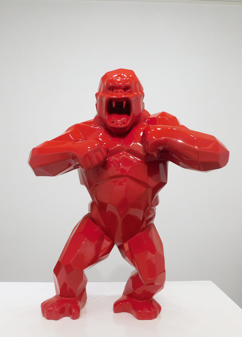 Orlinski Red Resin Wild Kong